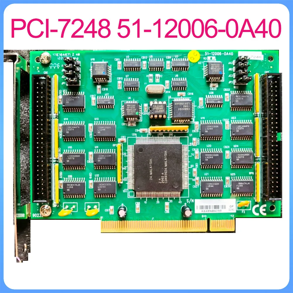 For ADLINK 48 Channel Acquisition Card PCI-7248 51-12006-0A40