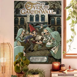 Cartoon O-Over the G-Garden W-Wall Printed Large Wall Tapestry Hanging Tarot Hippie Wall Rugs Dorm Home Decor