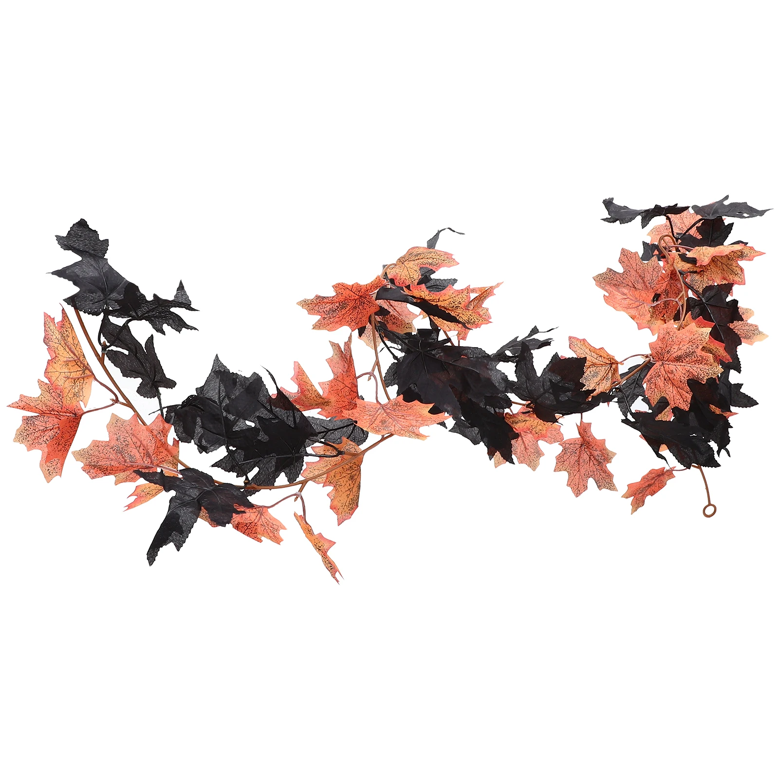

Autumn Maple Leaf Vine Garland Fake Rattan Hanging Decoration Home Party Wedding Fall Decor Simulated Foliage for DIY