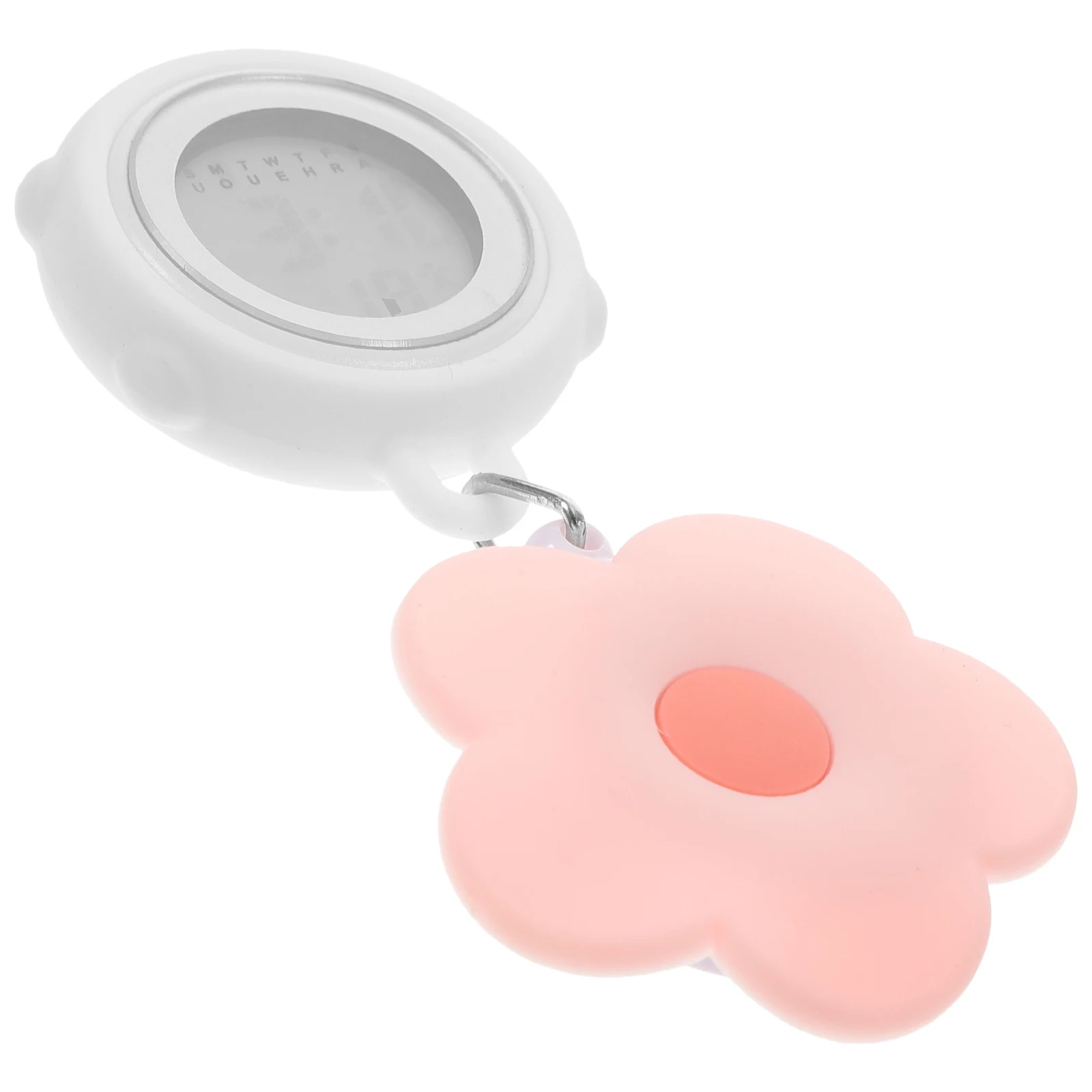 

Electronic Digital Alarm Clock Pocket Watch For Nurses Lightweight Clip On Retractable Design Hospital Use Nursing Timer Women