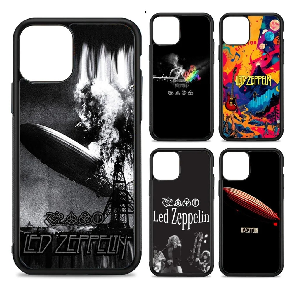 L-Led Band Z-ZeppelinS Phone Case Silicone PC+TPU For For IPhone 11 12 13 14 15 16 Plus Pro Max Cover