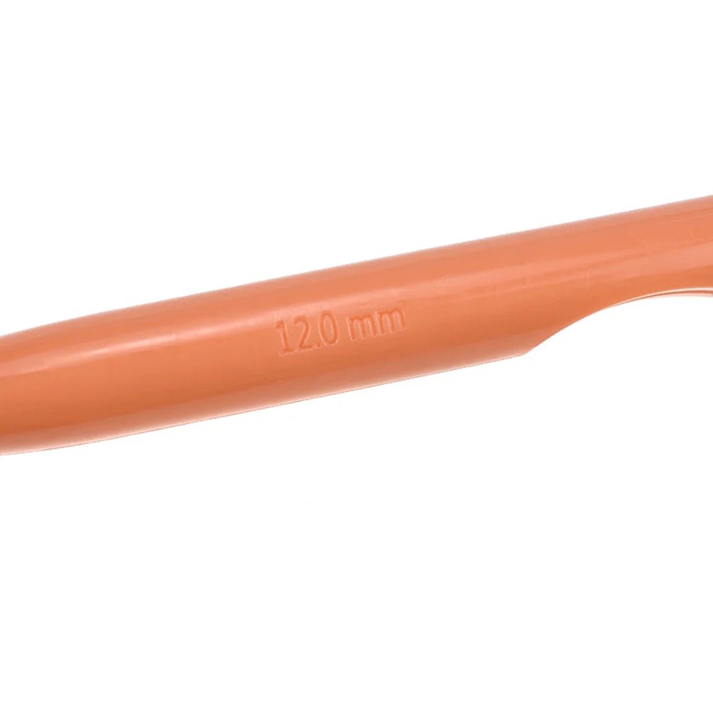 

12Pcs Bamboo Circular Crochet Needles Set Colored Tubing Knitting Tools for DIY Weaving Handmade Crafts Crochet Tool