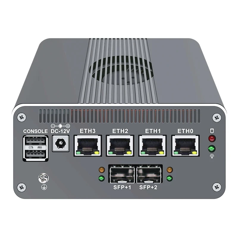 Topton 2*10G SFP Industrial Mini PC i3-N355 N305 N150 N100 4x