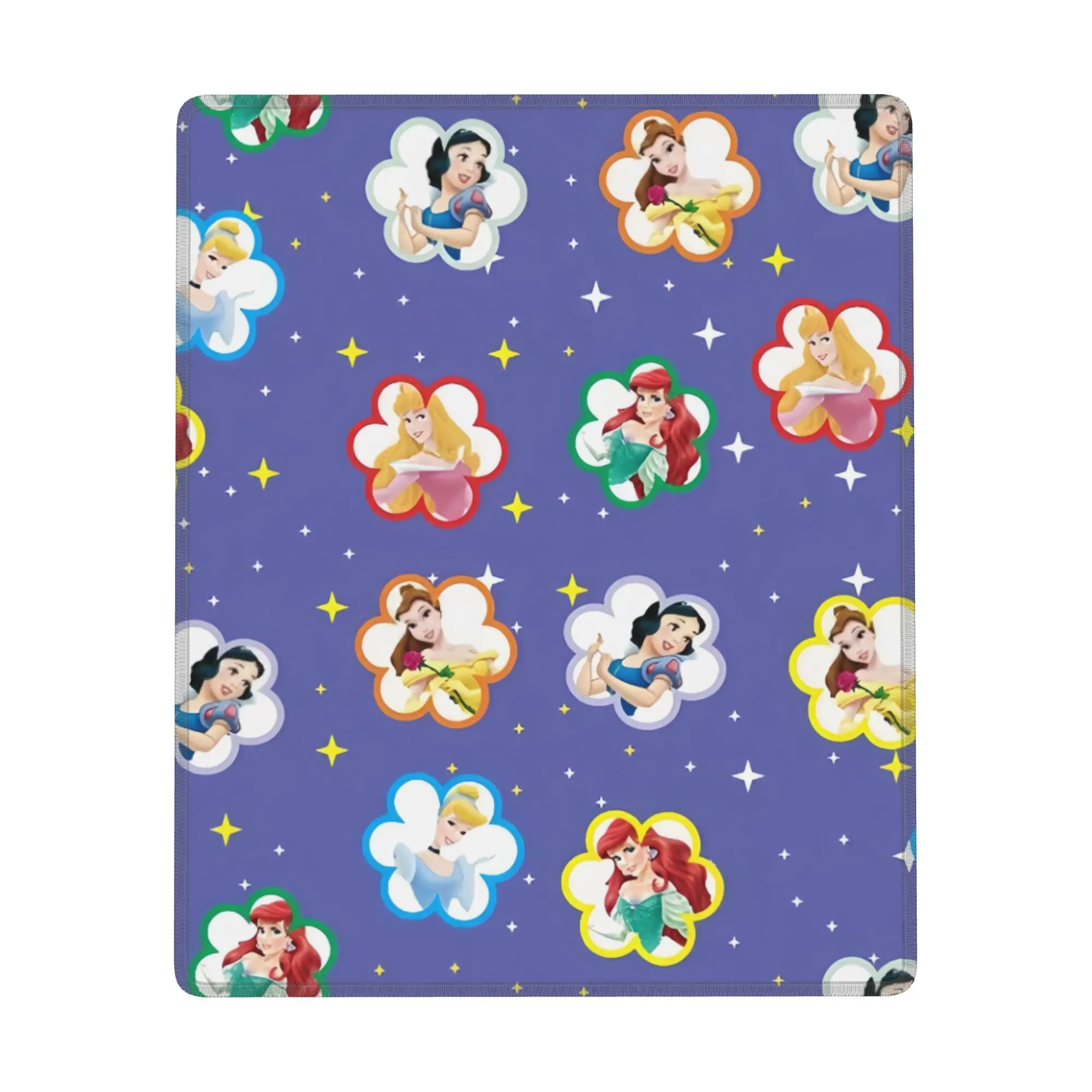 

Резиновый коврик для мыши «Дитни Принцесса», нескользящий настольный кожаный водонепроницаемый коврик с защитой от царапин, легко чистящийся коврик для ПК, ноутбука, рабочего стола