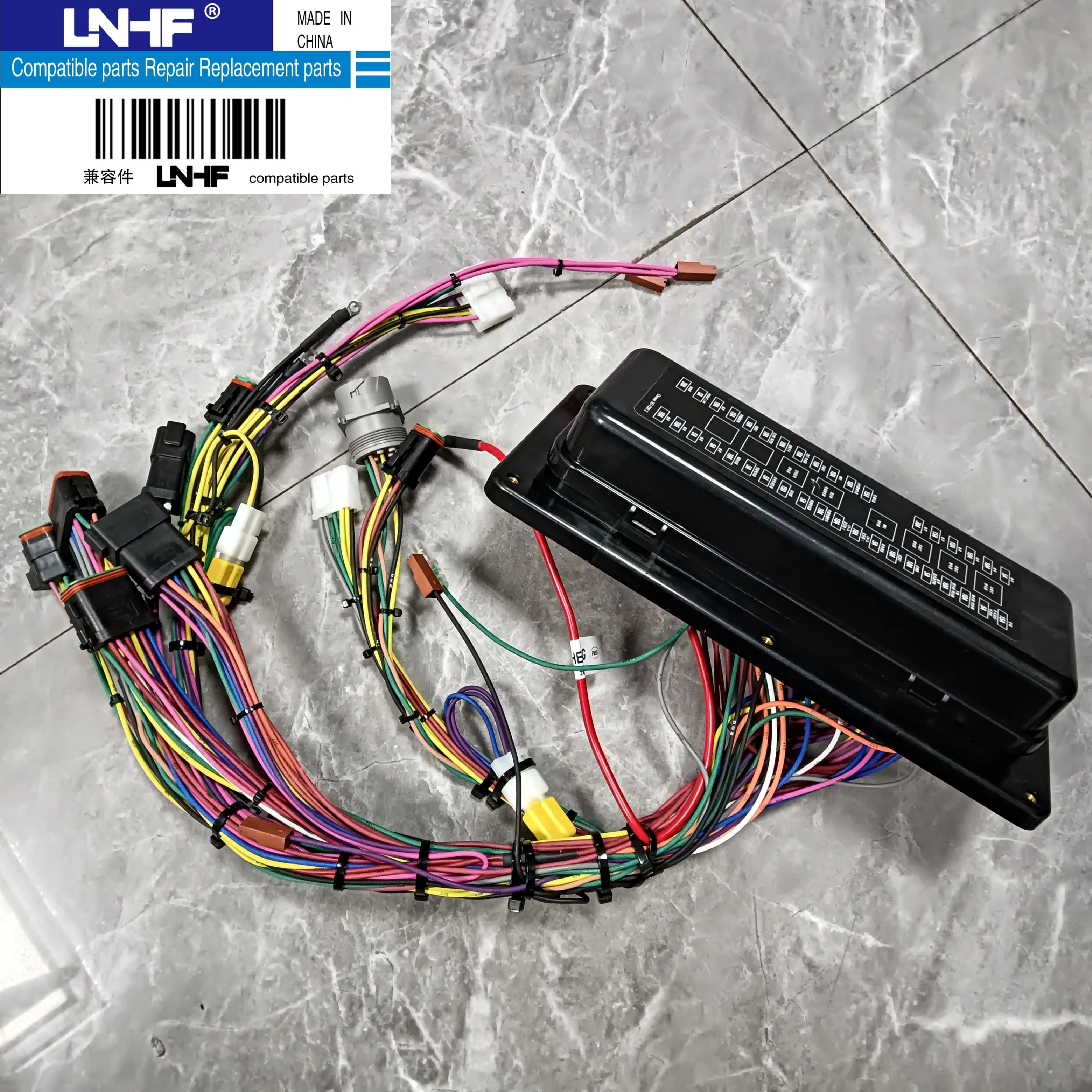 

LNHF 163-6740 1636740 Excavator Fuse Box Wiring Harness 1636740 163-6740 For Catpillar