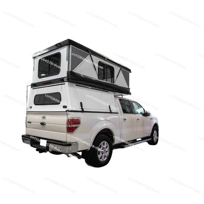 half a box in the pickup room, all hard walls can be folded, all aluminum material, pickup RV