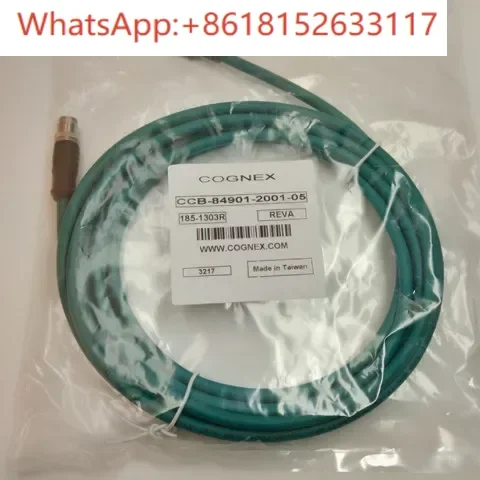 Cognex إيثرنت صناعي CCB-84901-2001-05-10-15 M12 X-to-RJ45
