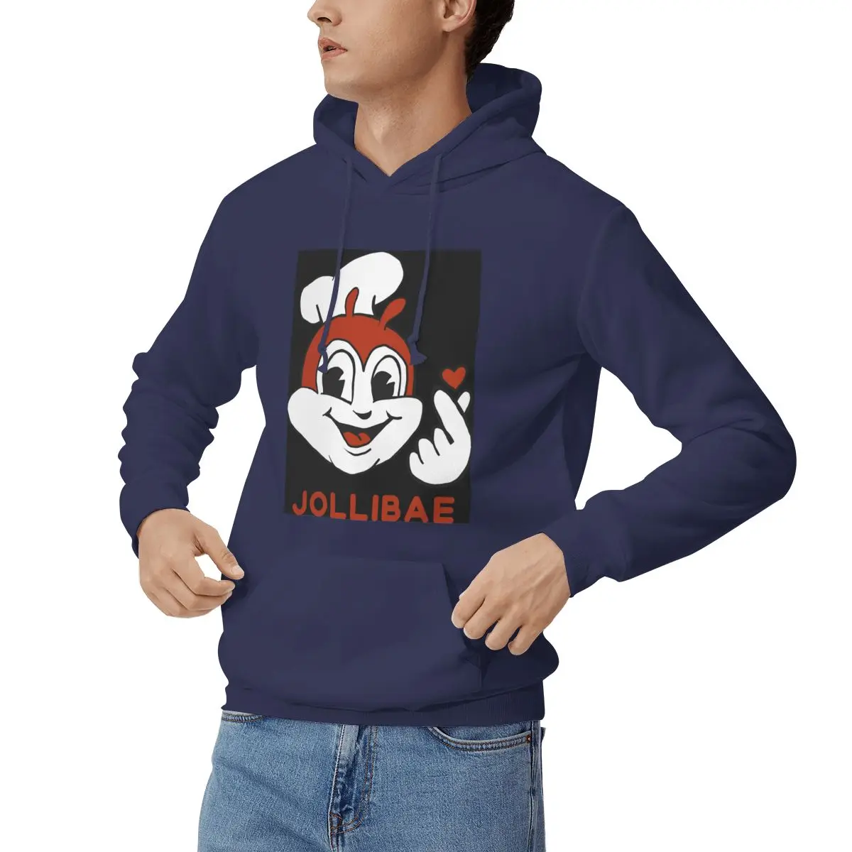 Jolli Bae Jollibee Hoodies Men's Women Casual Pullover Sweatshirts Hip Hop Long Sleeve Hooded Autumn Winter