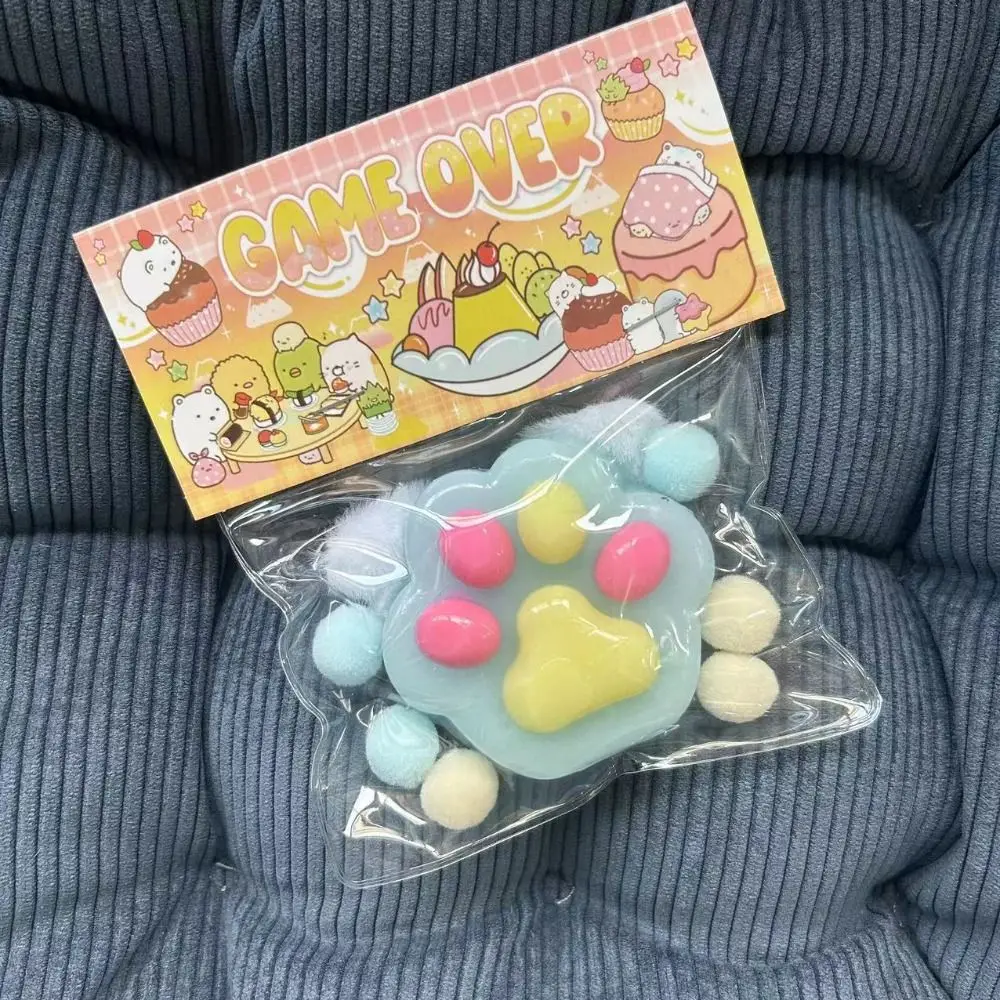 Neue Kawaii Nette Katze Pfote Squeeze Spielzeug Langsam Rebound Dekompression Spielzeug Reduzieren Stress Dekompression Kinder Spielzeug für Kinder Sensorischen Spielzeug