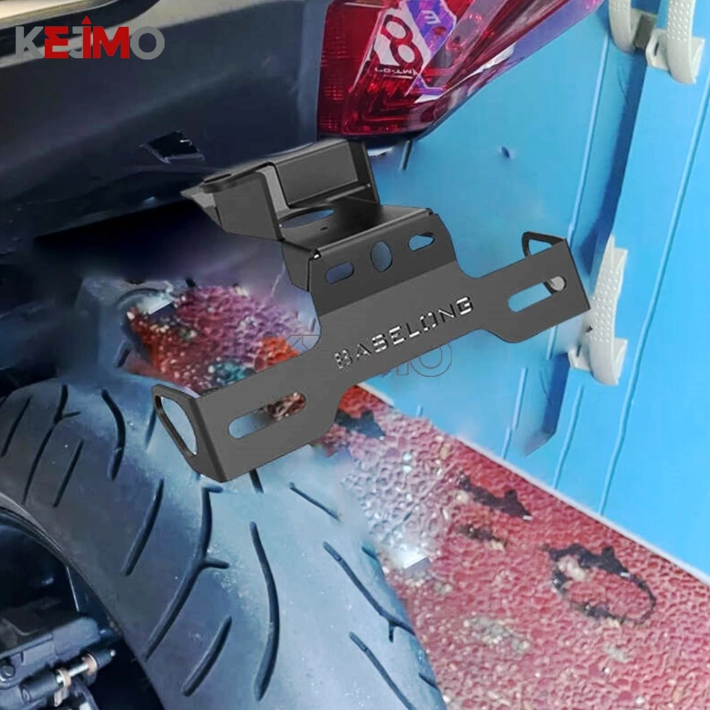 

Fits For Yamaha MT-07 Y-AMT 2025 2026 2027 Motorcycle Accessories Licence Plate Holder license plate frame MT07 mt07 MT / mt 07