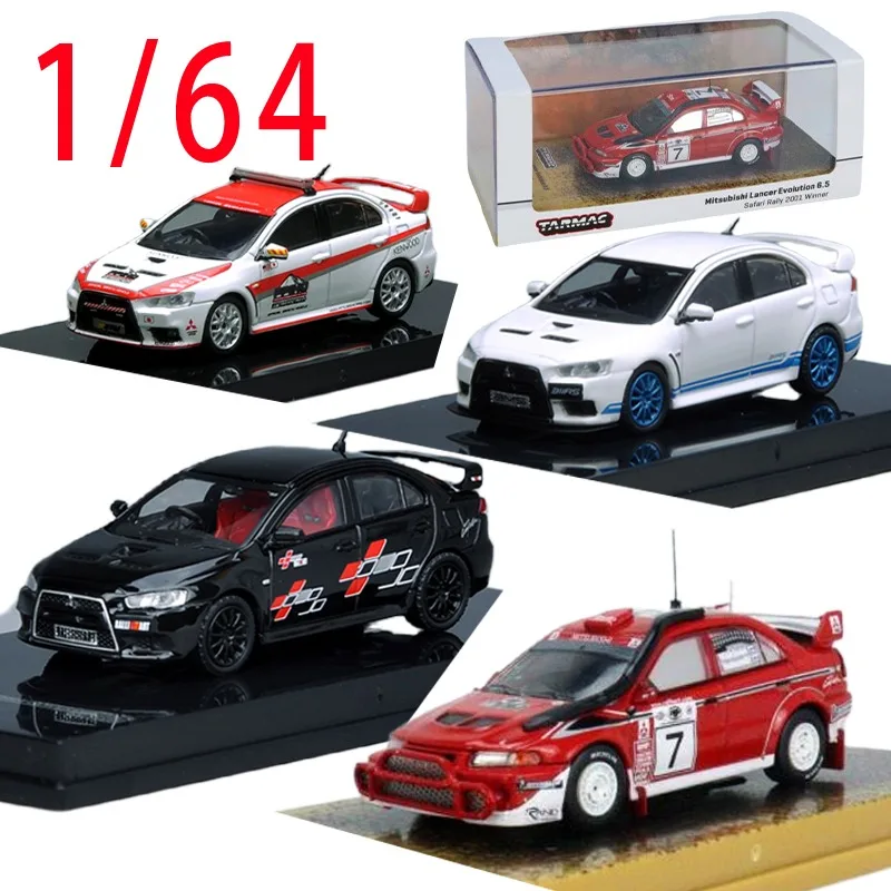 

TW Diecast 1/64 Scale Mitsubishi EVO Racing Car Model Alloy Mitsubishi EVO Toy Car Model Collection Ornament Toys for Boys