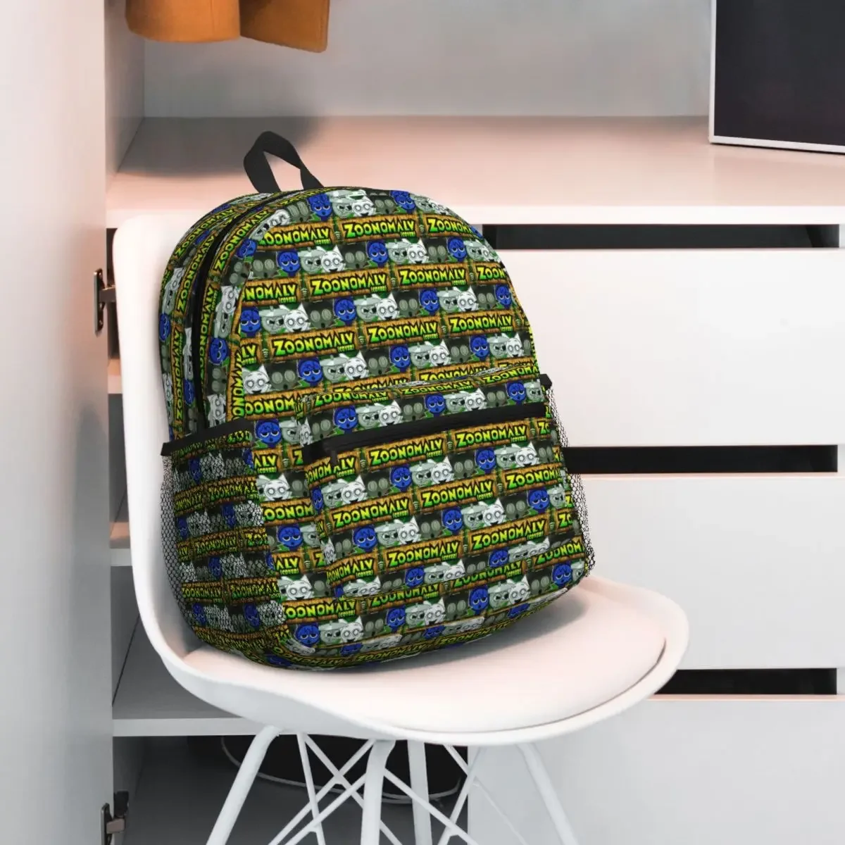 

Zoonomaly Cartoon Student Backpack School Bag Hiking Travel Daypack for Men Women Fashion Bookbag Shoulder Bags