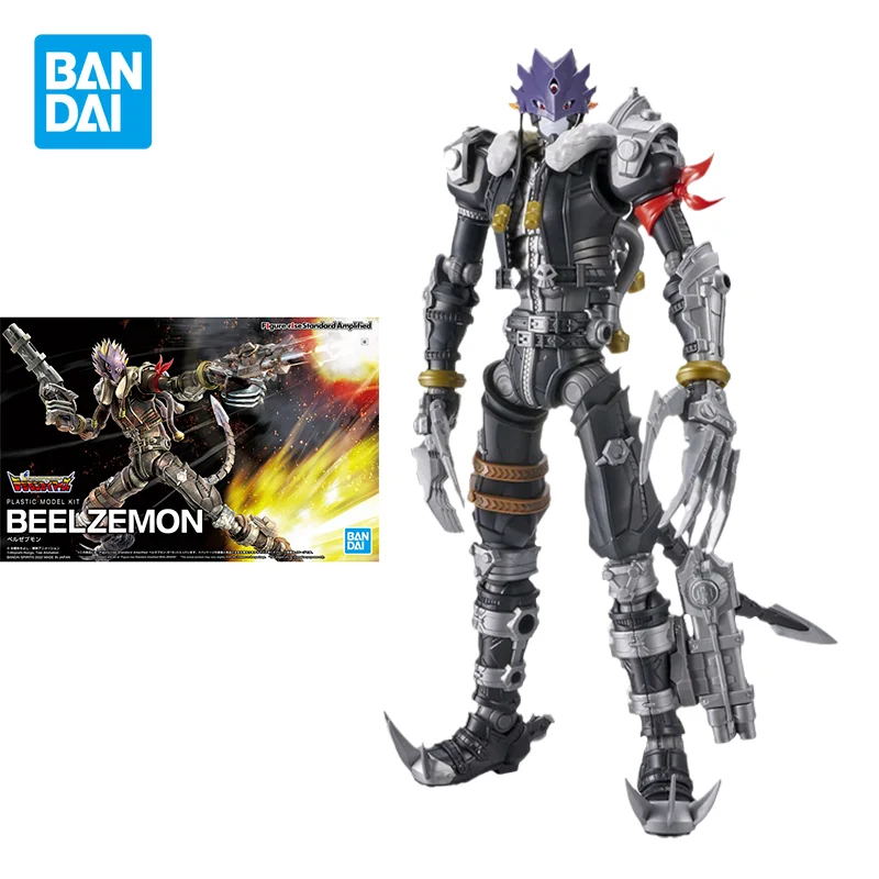 

Bandai Original Digimon Figure Rise FRS Beelzebumon Anime Action Figure Assembly Model Toys Model Dolls Gifts for Children