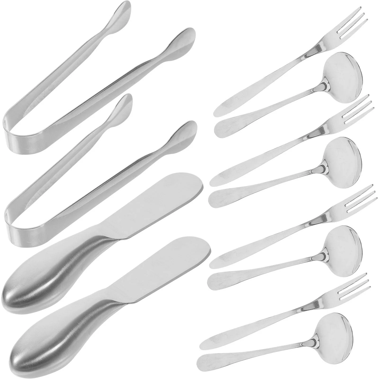 1 セットステンレス鋼チーズサービング器具ポータブルキッチンツールクリームバターケーキシャルキュトリボードチーズスプレッダー