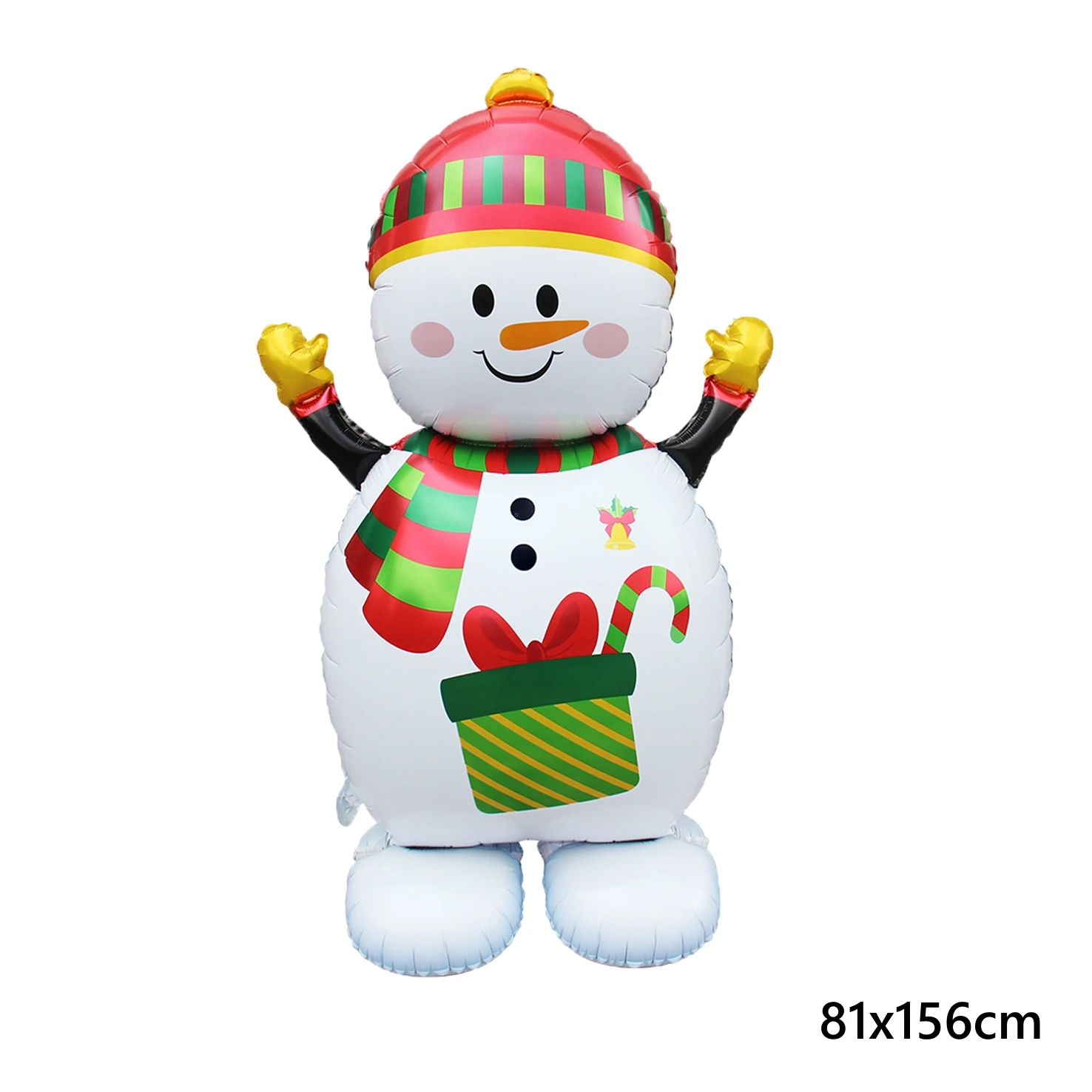 1pc Neue Extra Große Stehende Santa Claus Folie Ballon Weihnachten Urlaub Party Dekoration Neue Jahr Geburtstag Liefert Ostern Geschenk – Detail 5