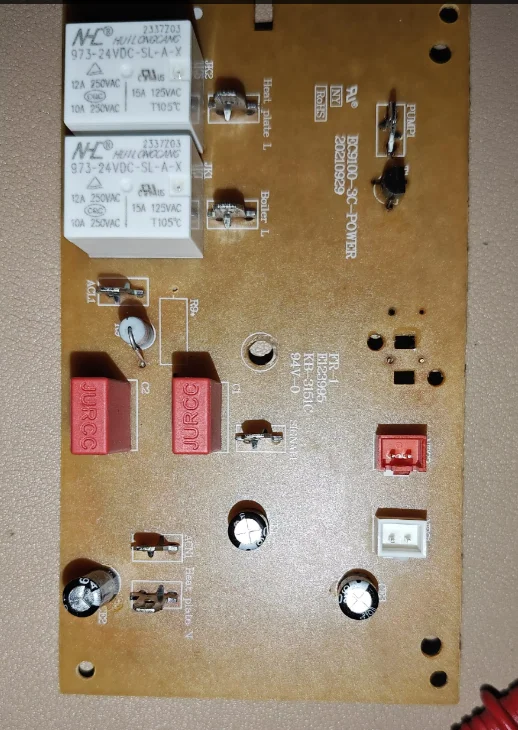Used Salvage ZYGTJ01KL Steam Iron Booster PCB Board Heating Element Water Pump Motor Key Panel, Pulled OEM Repair Parts