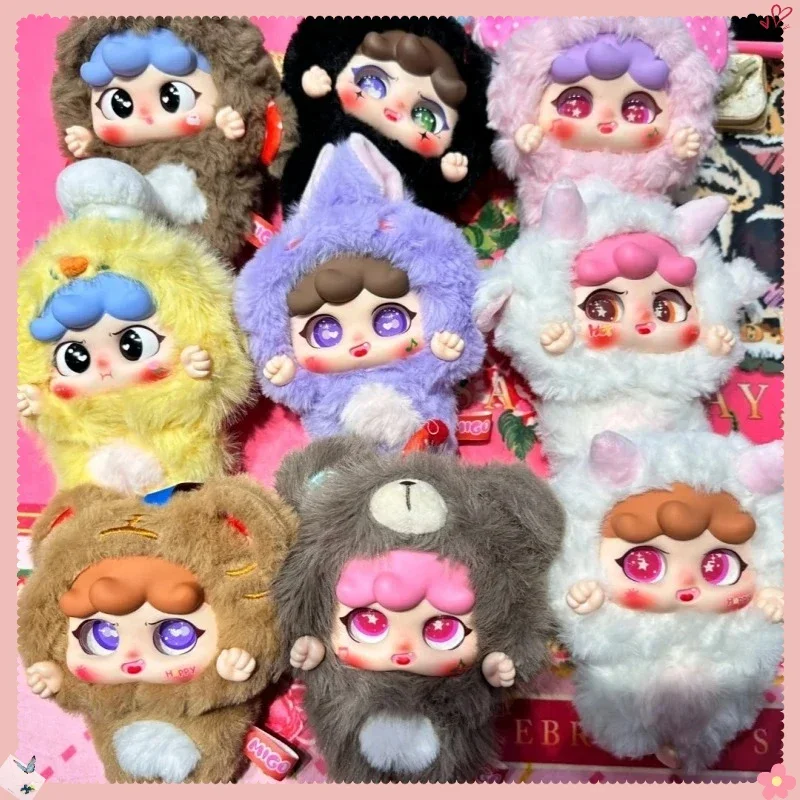 

Baby Three Migu Ghost Water Series слепая коробка плюшевая подвеска ручная модная игровая серия дисплей мультяшный узор игрушка в подарок