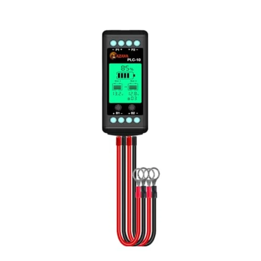 

Battery Equalizer LCD Display Battery Voltage Balancer Battery Bank Extend Battery Life Support Gel Flood AGM Lithium Battery B
