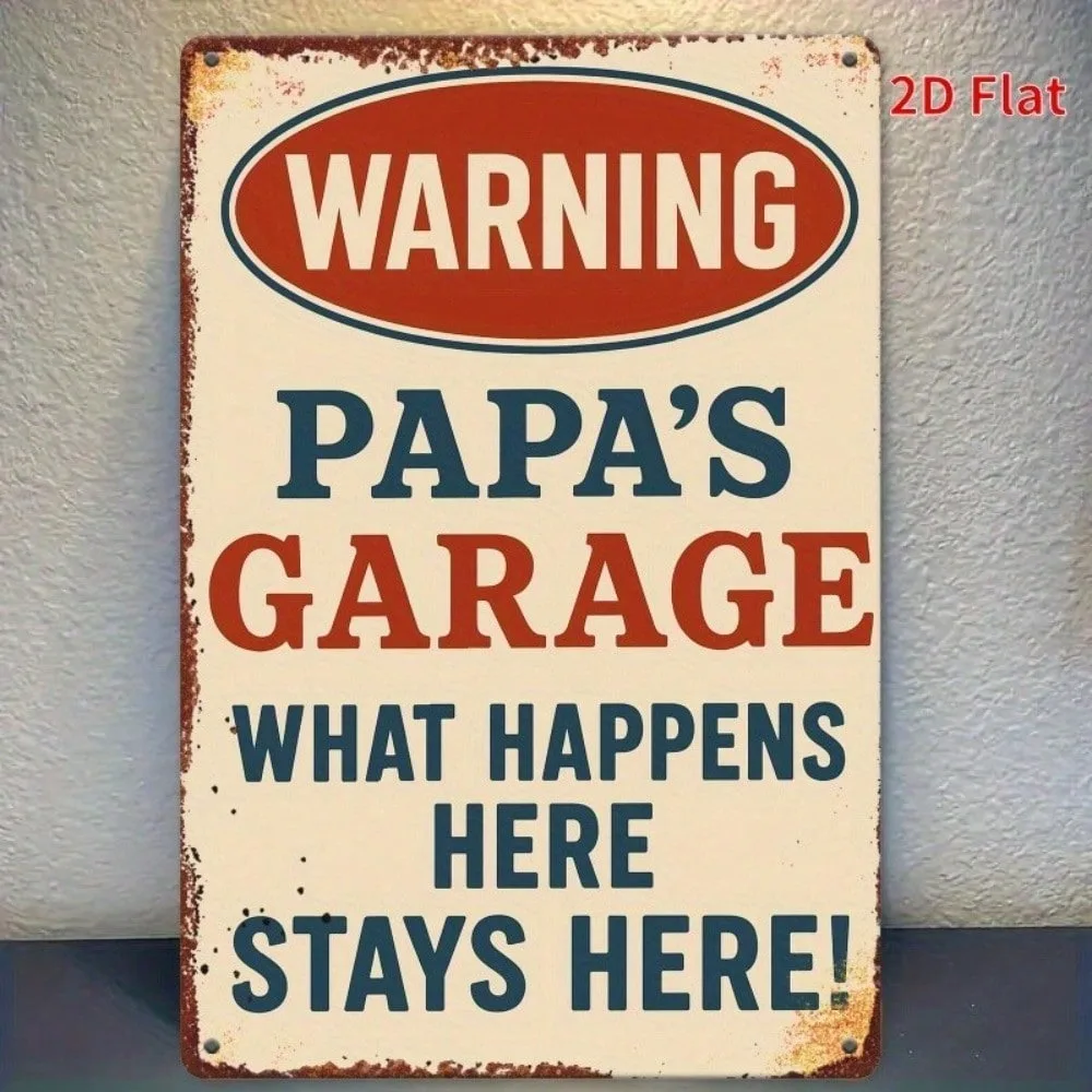 

Vintage Garage Metal Sign,Retro Wall Art,Man Cave Decor,Ramadan Decorations 2026,Valentines Decorations,Art Deco