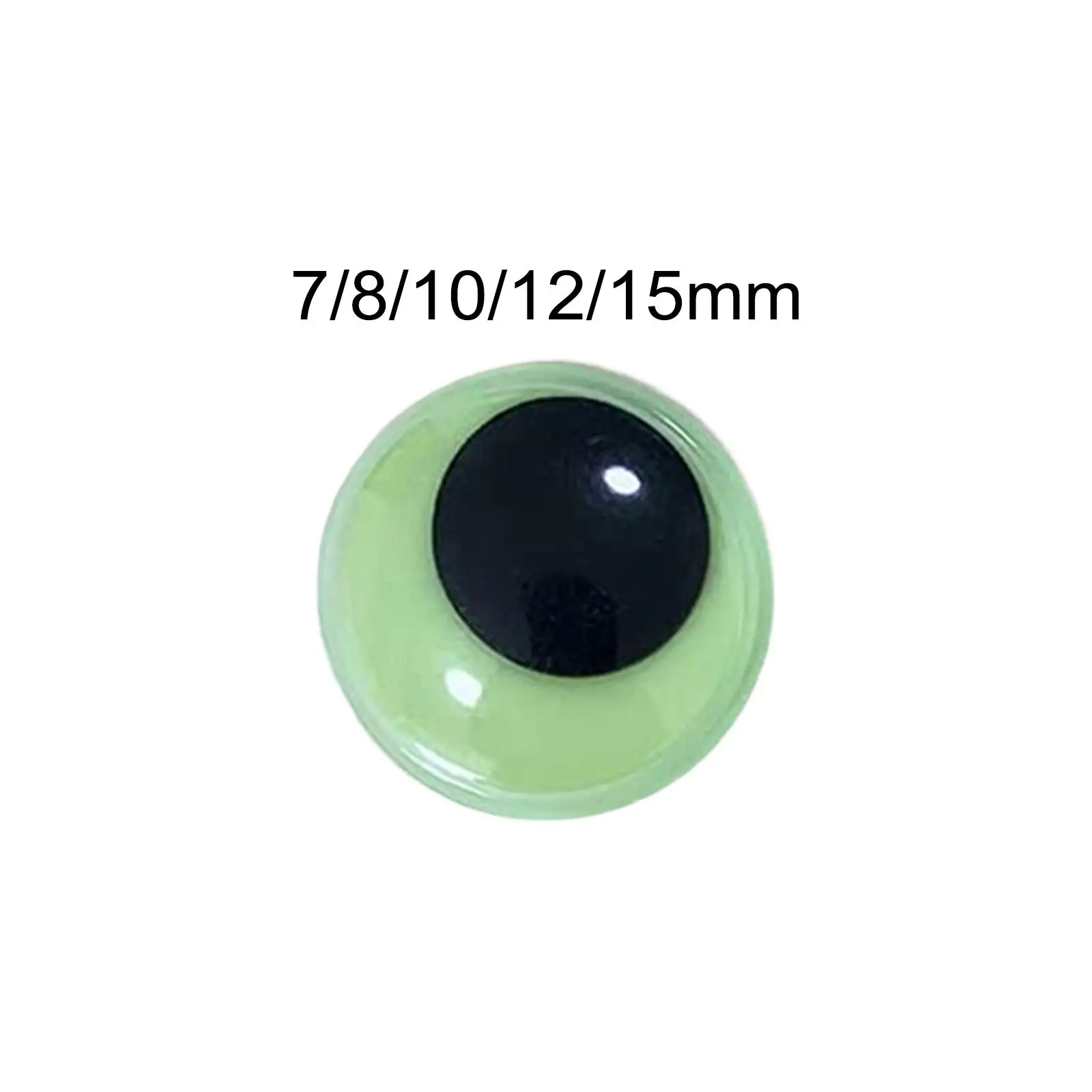 Glow in the Dark Goggly Eye Stickers Stick On Movable Eyes Self Adhesive Stuffed