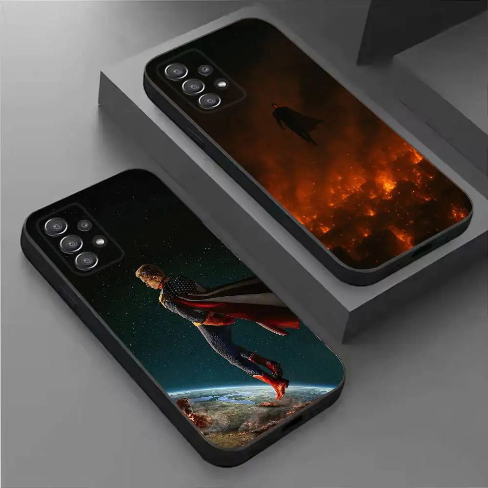 E-Eye H-Homelanders Black Soft Protective Case For Samsung Galaxy S30, 25,24,23,22,21,20,10 Ultra Plus Lite FE