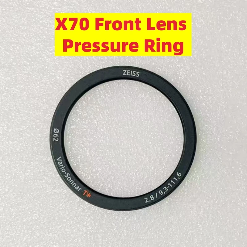 For Sony PXW-X70 X70 Front Camera Lens Pressure Ring 16-50MM Front Cover Ring Lens Pressure Cylinder Decorative Parameter Parts