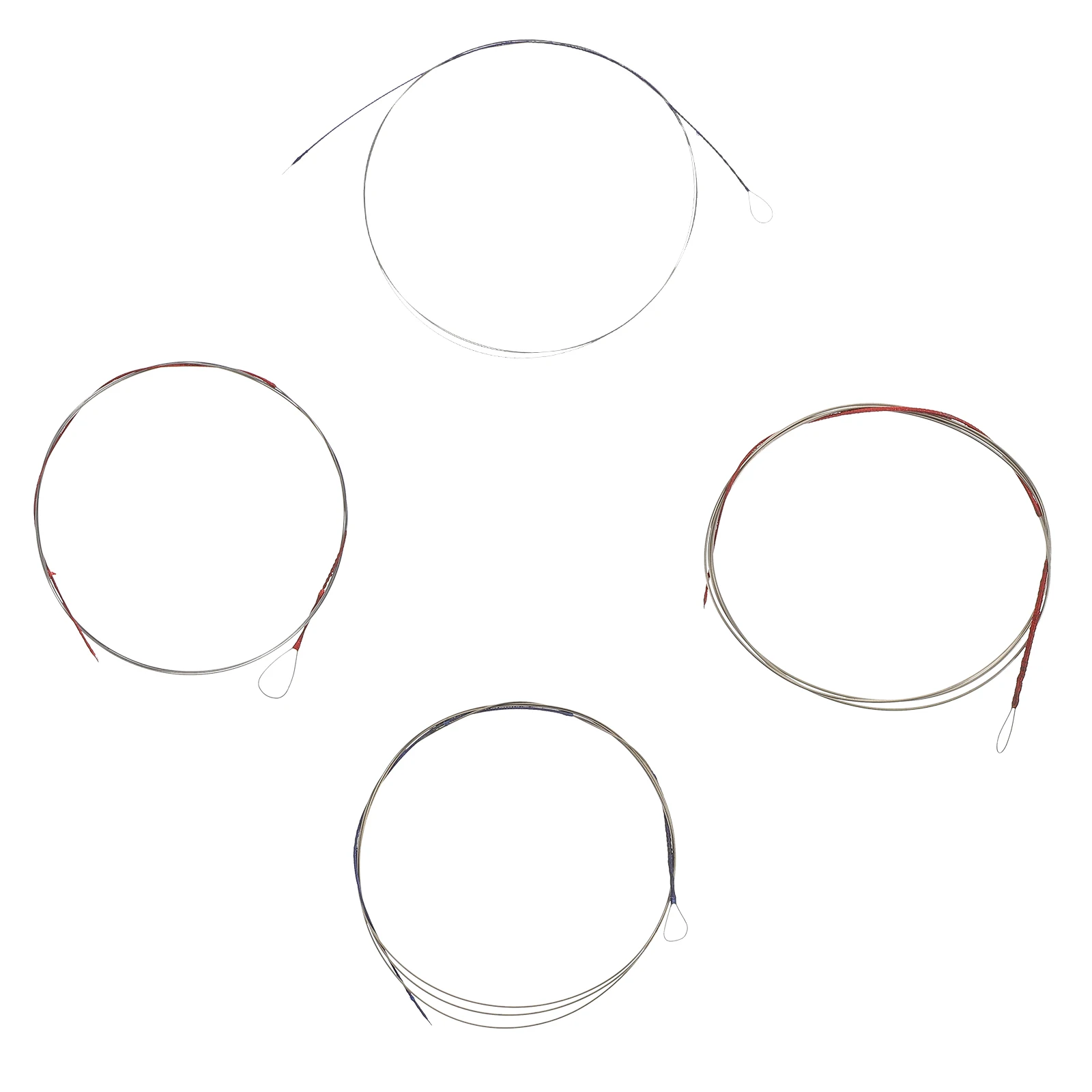 

4 Pcs Liuqin String Set Chinese Instrument Violin Parts and Accessories Instruments