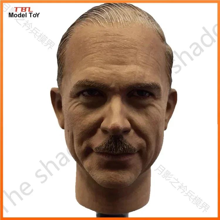 1/6 Scale Guderian Head Sculpt for WWII 12in action figure doll toy collection