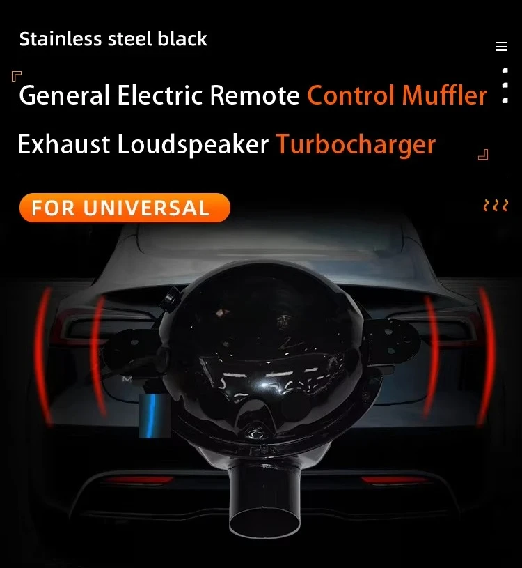 Hot selling：Self-Developed Electronic Exhaust System 100% Compatiblity with 3-Type Y-Type Active Sound Mufflers