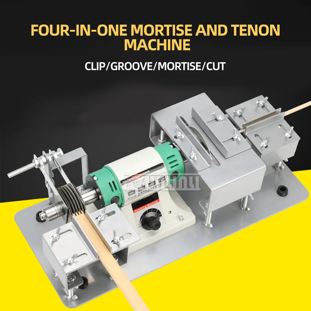 Bird Cage Mortise and Tenon Tools, Woodworking Multifunctional Cutting Machine, Mortising Machine, Table Saw, Riveting Machine