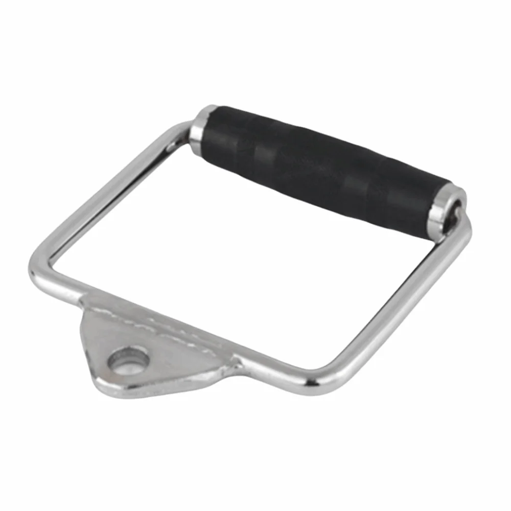 V Shape Bar Lat Pull Down Attachment Anti-slip Comfort Grip Double D Row Handle Cable Crossover Rubber Cover Gantry Lever Handle