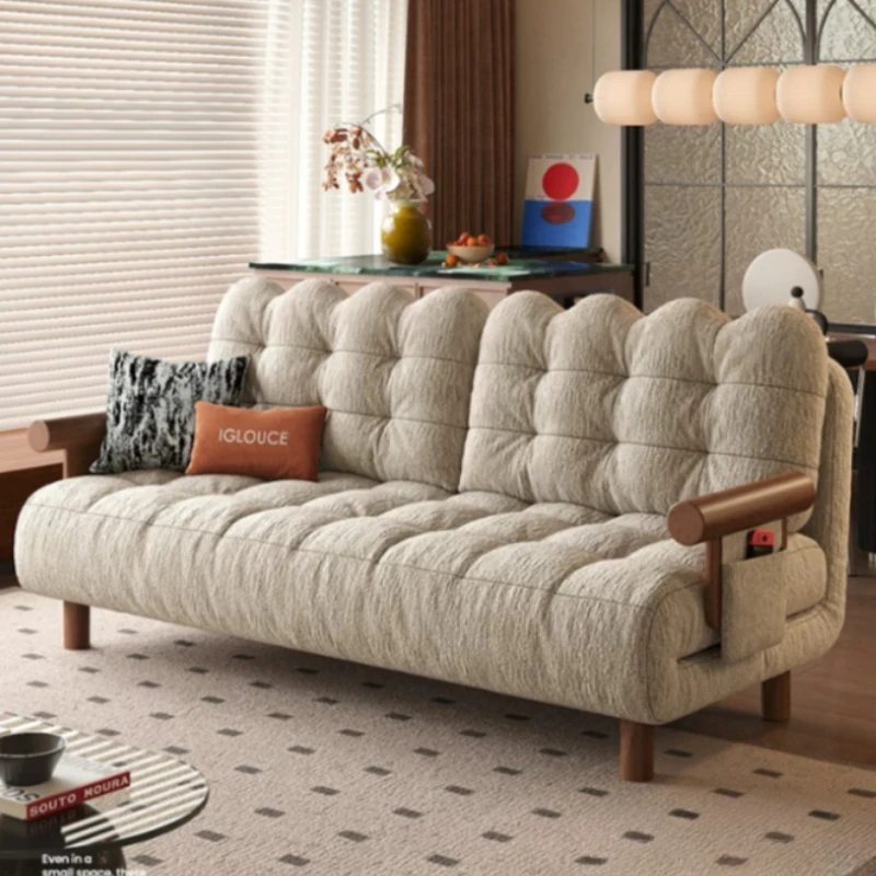Puffs Luxury Sofa Bed Recliner Modern Beautifylife Creative Sofa Bed Italian Soft Sillones De Sala Mid Century Furniture