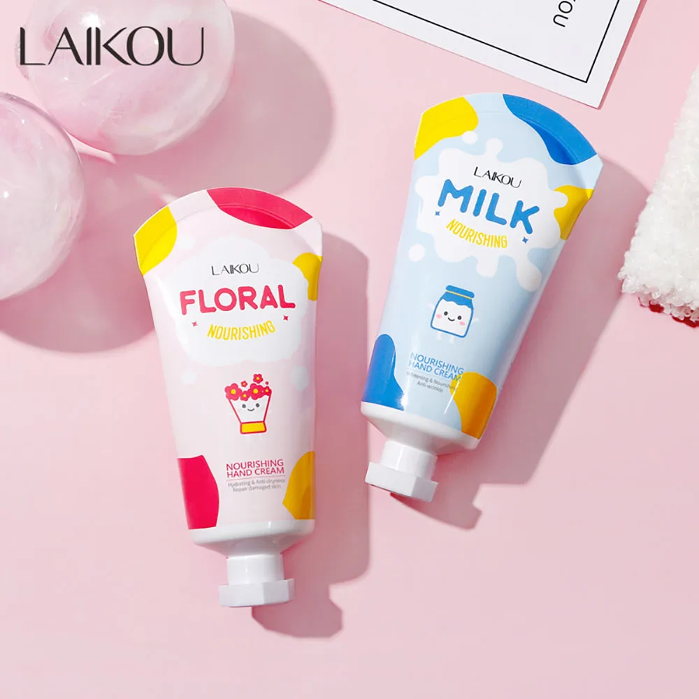 LAIKOU Softening Hand Cream 50g Non-greasy Moisturizing Hand Lotion for Dry Skin, Fast Absorbing Hydrating Travel Size Hand Care