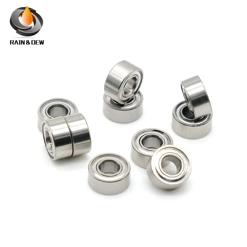 1Pcs SMR52ZZ CB Ceramic Bearing ABEC7 2X5X2.5 Stainless Steel Hybrid Ceramic Ball Bearing