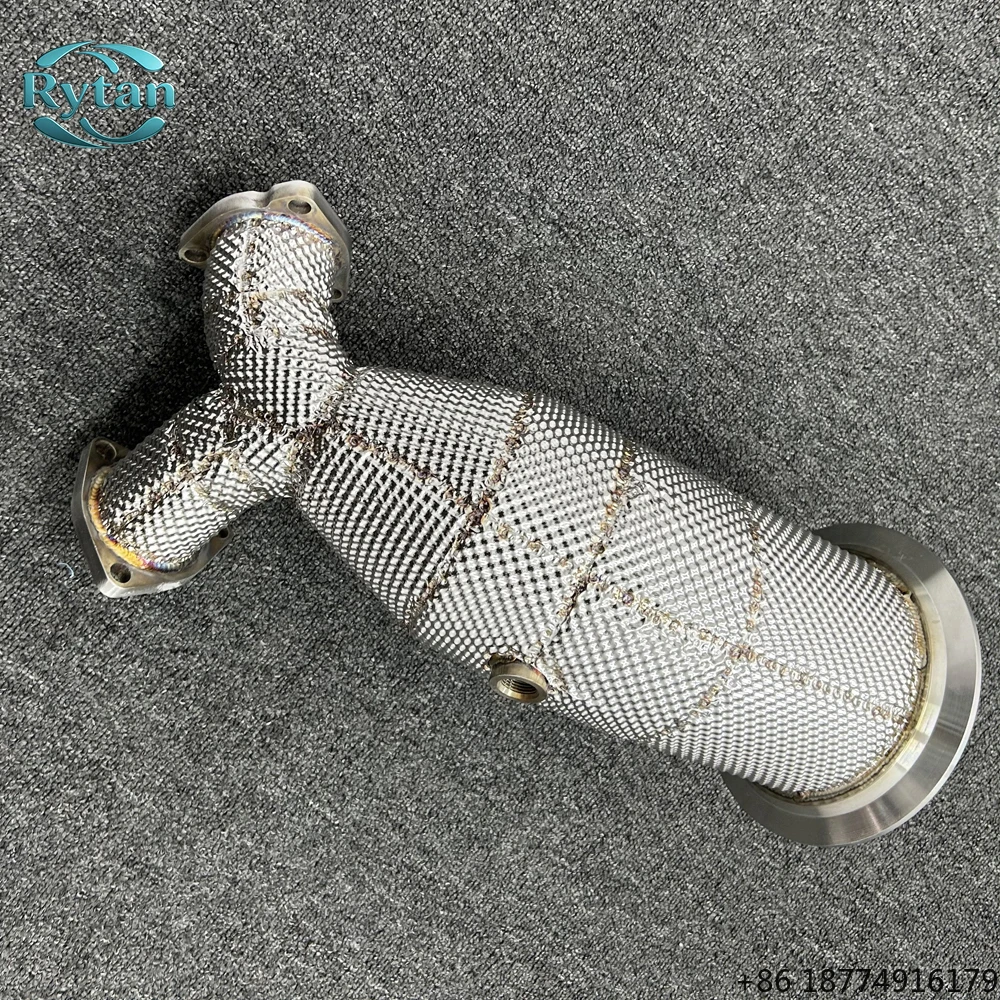 

Racing Free Flow Exhaust Straight Pipes Downpipes for 304 Stainless Steel System for RSQ5