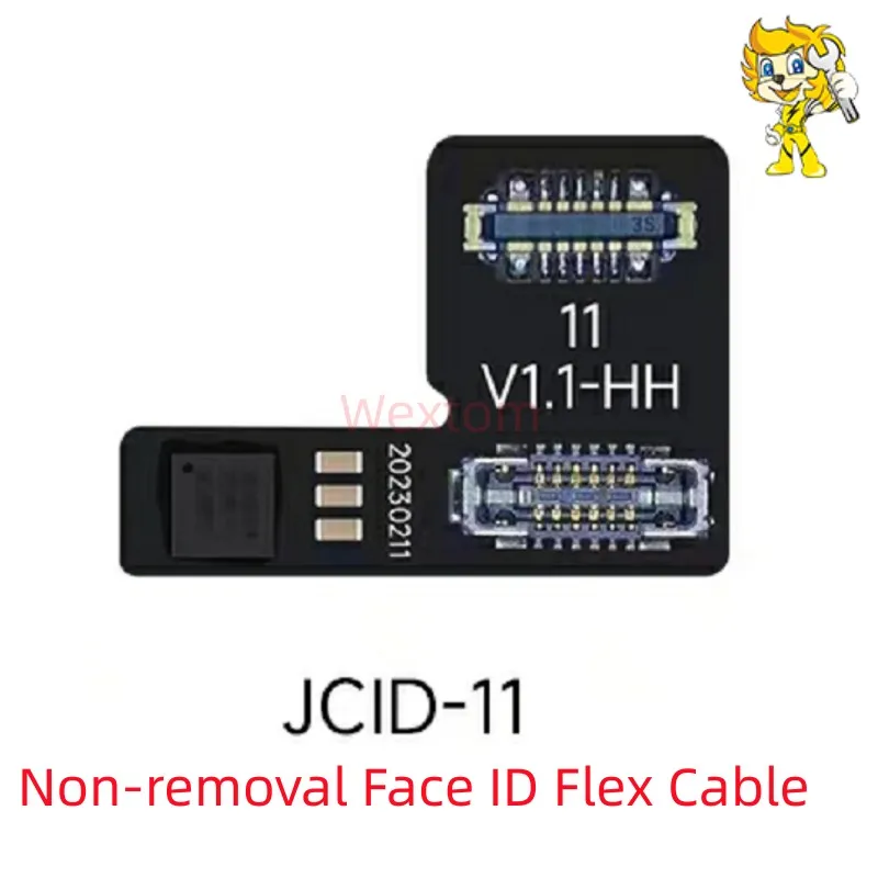 JCID JC-Cable flexible FPC para reparación de identificación facial sin eliminación, para iPhone X/11/12/13/14, proyector de puntos sin soldadura,