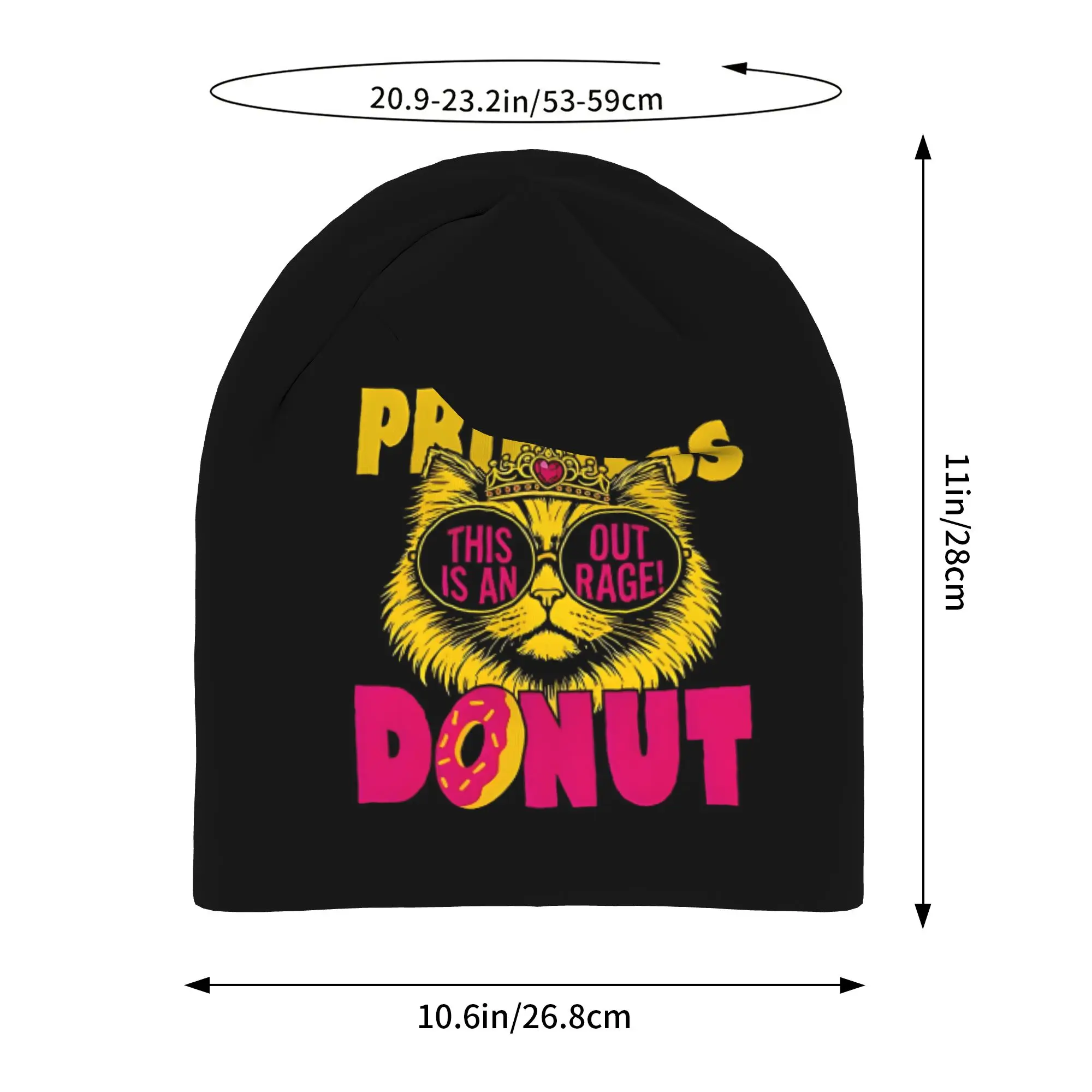 Gorros   Summer Hats Dungeon Crawler Carl Princess Donut Thin Hat Bonnet Special Skullies Beanies Caps Men Women's Earmuffs