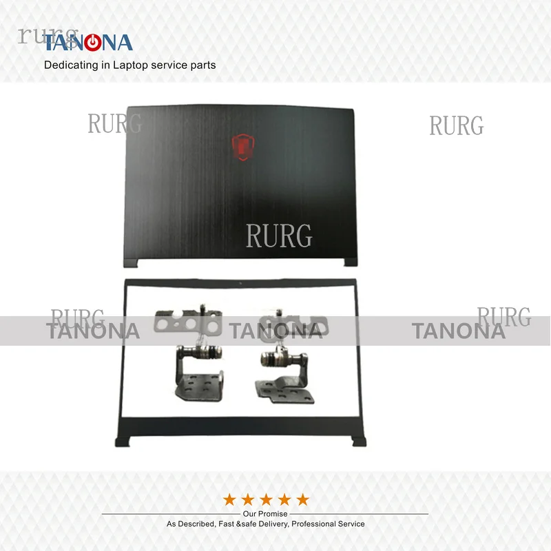R+ Brand new, suitable for MSI GF63 GF63VR MS-16R1 LCD back cover, including the back cover, outer shell, bezel, and hinge