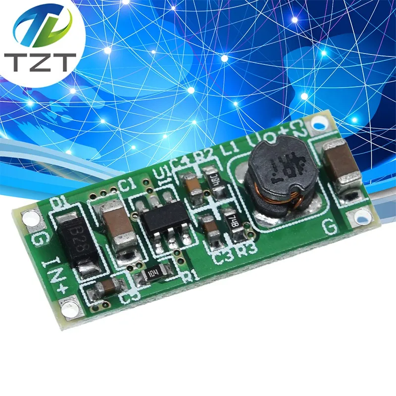 TZT DC 5-21V To 5V 1.2A DC-DC Step Down Power Supply Module 94% Efficiency With Input Reverse Connection Protection