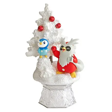 Genuine Re-Ment Pokemon Figures Diamond Ice Crystal Series Eevee Blind Box Miniature Scene Toy Ornament Collection Birthday Gift