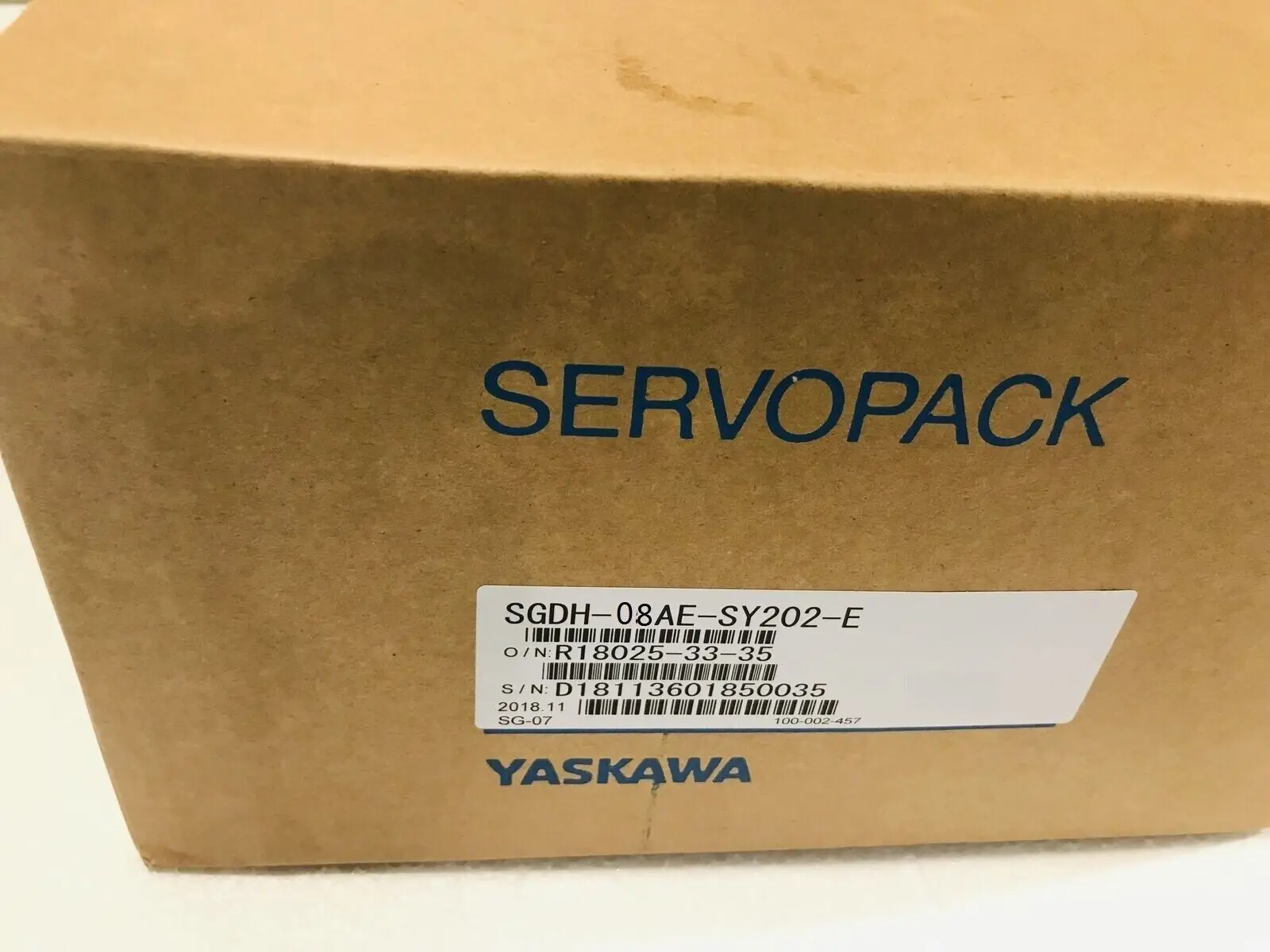 1PCS New SGDH-08AE-SY202-E Servo Driver In Box