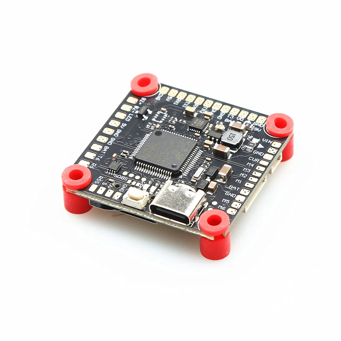 ชุดควบคุมการบิน F4V3S F405 50A/60A/65A 4in1 BLheli_S ESC 2-6S Lipo Stack Board พร้อมบารอมิเตอร์และ OSD สำหรับโดรนแข่ง FPV และควอดคอปเตอร์
