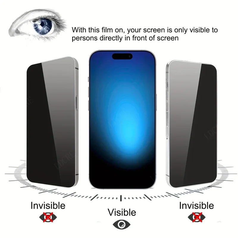 4Pcs For Oneplus Nord CE 3 Lite Glass Oneplus Nord CE 3 Lite Screen Protector 9H Anti-Spy Privacy Glass Oneplus Nord CE 3 Lite