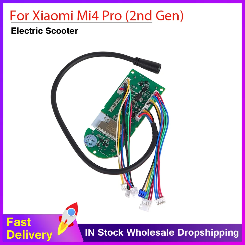 Display für Xiaomi 4 Pro 2. Generation Elektroroller Armaturenbrett-Steuerplatine mit digitalem LED-Panel und Armaturenbrett-Teilen