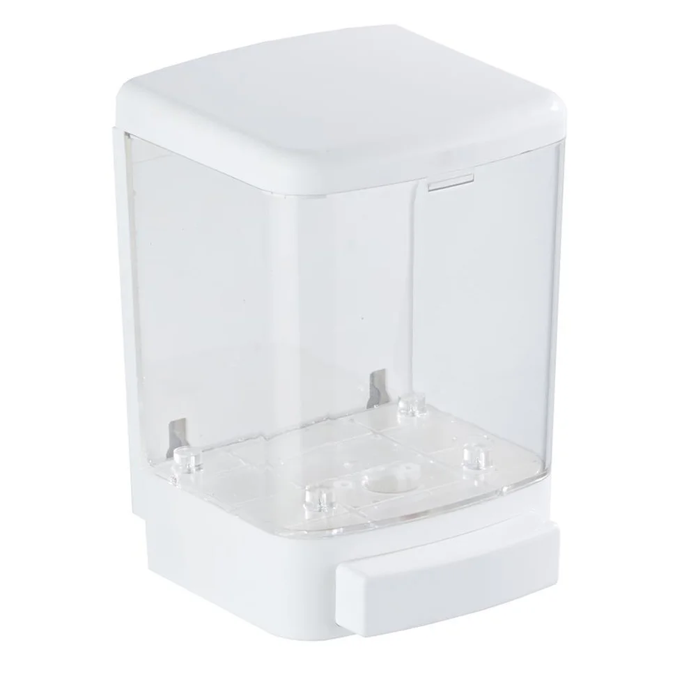 

Wall Mount Dispenser Manual Foaming Hand Soap Dispenser For Home Kitchen Bathroom Use Plastic Soap Lotion Shampoo Body Wash