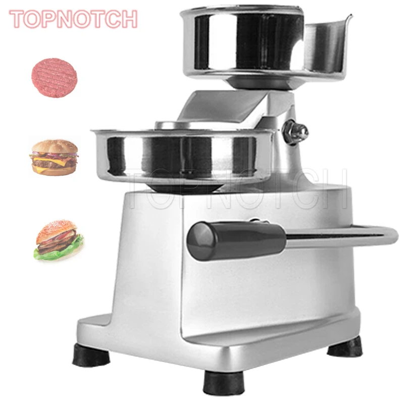 Hamburger Press Aluminum Alloy Manual Round Meat Shaping Kitchen Machine Commercial Home Forming Burger Patty Maker