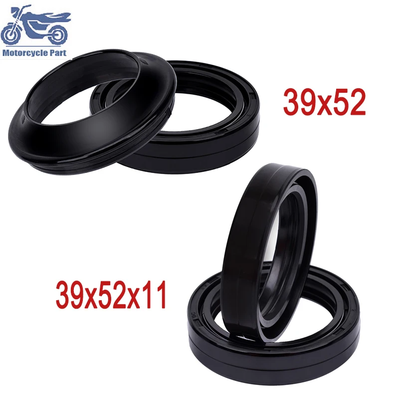 

39X52X11 39*52*11 Front Damper Oil Seal & Dust Cover For Har/ley-Davi/dson FXR FXDG Sportster 39mm Showa Forks 1987-2000 2003