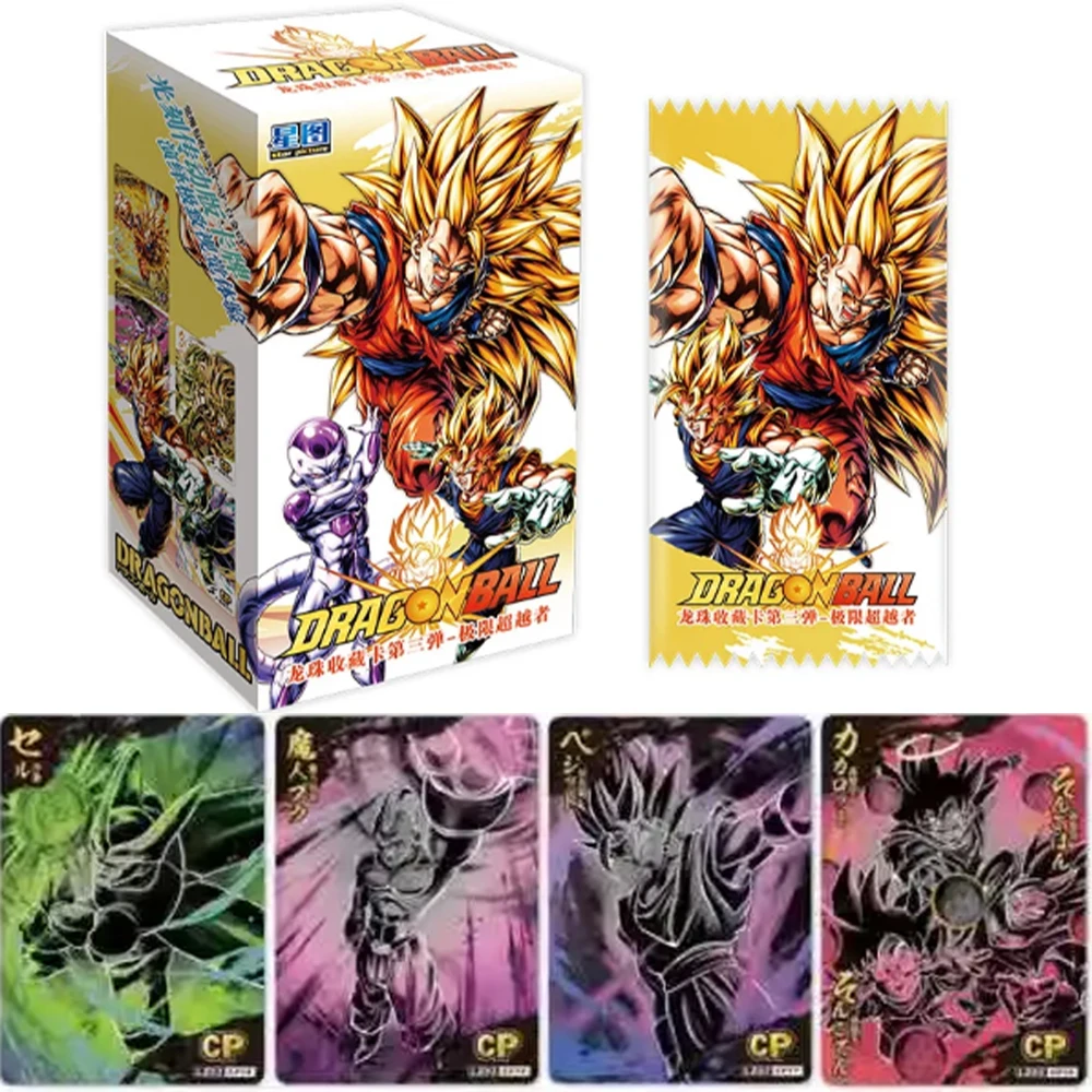 Dragon Ball Z “Awakening” Collector Pack Limit Break Series with Goku & Vegeta Lenticular Shining Cards Premium Fan Treasure