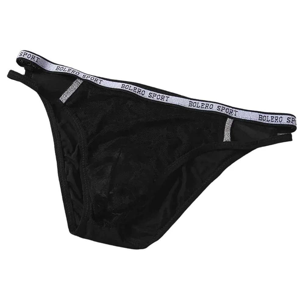 سراويل داخلية شبكية للرجال قابلة للتنفس، موضة الربيع والصيف، نمط متين، متوسط الحجم، مزيج من مادة البولي أميد سباندكس #2
