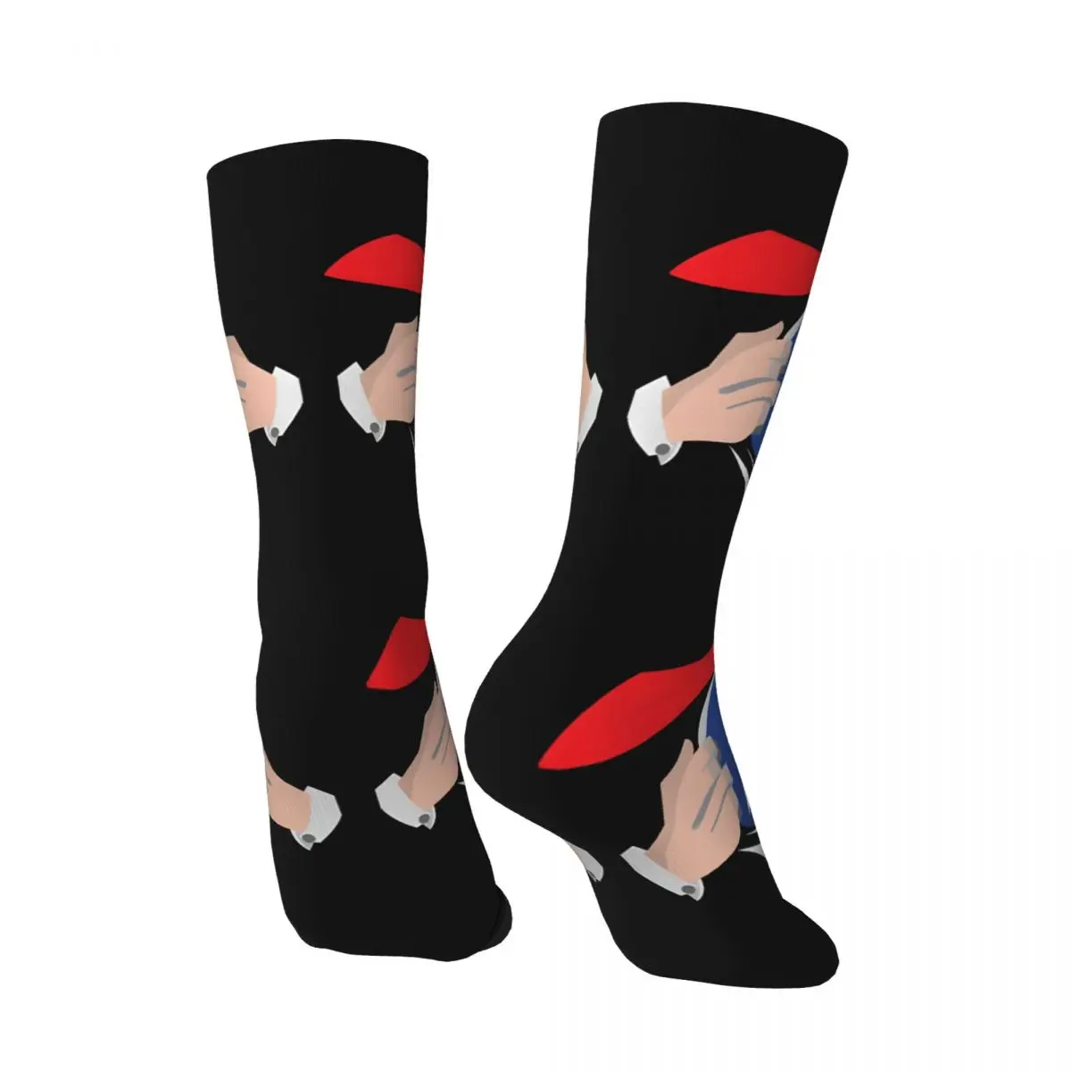 Crazy compression Algorand Crypto Superhero Image Sock for Men Harajuku Algorand Technologies Quality Pattern Crew Sock Casual